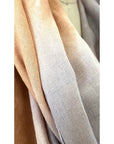 Large Scarf in Peach Ombre | Organic Cotton Double Gauze