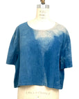 Blue Cotton Hemp Allyn T | Pattern B