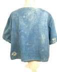 Allyn Boxy Tee in Blue Flannel | Pattern A
