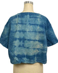 Allyn Boxy Tee in Blue Flannel | Pattern C
