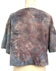 Allyn Boxy Tee in Purple Flannel | Pattern C