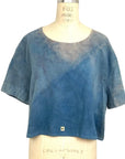 Allyn Boxy Tee in Purple Flannel | Pattern K