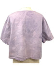 Allyn Boxy Tee Organic Cotton Poplin in Lilac