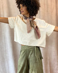 Allyn Boxy Tee: Sustainable Warmth & Effortless Style in Natural