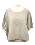 Allyn Boxy Tee Organic Hemp Cotton in Natural