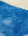 Blue Pink Boxy T in Cotton Poplin