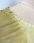 Allyn Boxy Tee Organic Cotton Double Gauze in Yellow Ombre