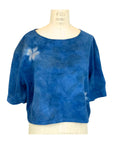 Blue Petal Flannel Boxy Allyn T