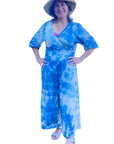 Blue Pink Jumpsuit (Large Only)
