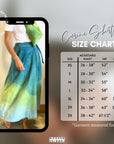 Carina Skirt in Green Cotton Double Gauze with Pockets