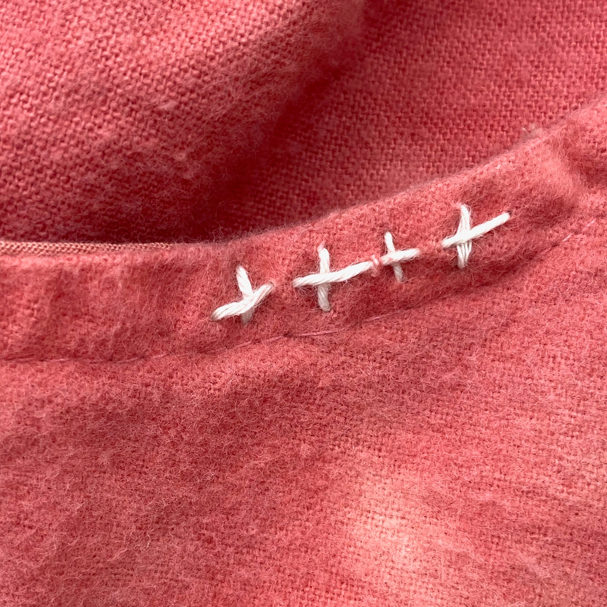 Allyn Boxy Tee in Coral