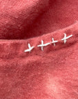 Allyn Boxy Tee in Coral