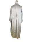 Plant Dyed Light Grey Silk Kimono