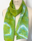 Silk Scarf in Green