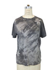 Grey T Shirt – Naturally Dyed - Burst