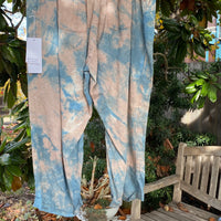 Stella Pants | Organic Linen in Blue Mauve