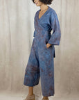 Janelle Jumpsuit in Blue Purple