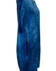 Botanically Dyed Bamboo Knit Dress in Blue Willow
