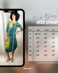 Botanically Dyed Bamboo Knit Dress in Blue Willow