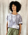 Allyn Boxy Tee: Sustainable Warmth & Effortless Style in Lavender