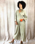 Janelle Jumpsuit in Olive Green
