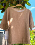 Vega Top | Organic Cotton & Hemp | Peach