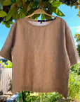 Vega Top | Organic Cotton & Hemp | Peach