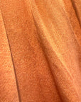 Rust Silk Sabrina Midi Dress Naturally Dyed – Sustainable Fashion