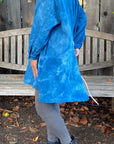 Botanically Dyed Linen Tunic in Blue