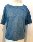 Vega Top | Organic Cotton & Hemp | Blue