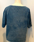 Vega Top | Organic Cotton & Hemp | Blue
