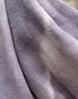 Zero Waste Organic Cotton Double Gauze Scarf in Lavender Chevron