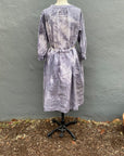 Purple Organic Linen Celeste Dress with Pockets - The Perfect Dress for Every Occasion