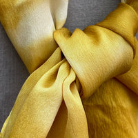 Silk Scarf | For Women | Yellow Burst