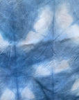 Indigo Blue | Square Silk Scarf | Burst