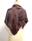 Square Silk Scarf in Plum