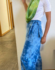 Ida Pants in Blue | Organic Cotton Double Gauze