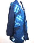 Indigo Blue | Custom Long Jacket with Sashiko | For men and women