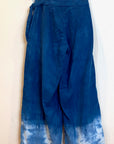 Flowy Lightweight Ida Pants in Navy Blue | Organic Cotton Double Gauze