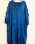 Celeste Dress in Navy Blue | Organic Cotton Double Gauze | Float