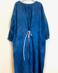 Celeste Dress in Navy Blue | Organic Cotton Double Gauze | Float