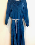 Celeste Dress in Navy Blue | Organic Cotton Double Gauze | Float