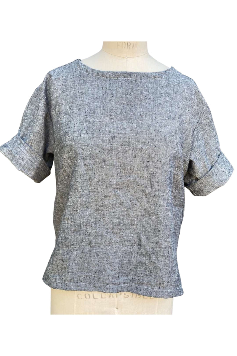 Organic cotton wrap top (chai) – seed and soil