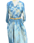 Celeste Dress in Light Blue | Organic Cotton Double Gauze | Ripple