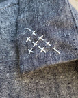 Eclipse Smock - Versatile Tunic Top with Pockets in Hemp & Organic Cotton | Grey