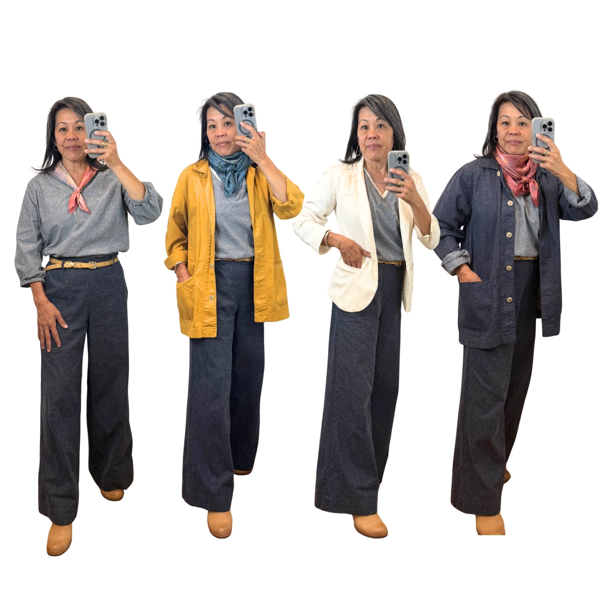 How to style the Emily wide leg pant