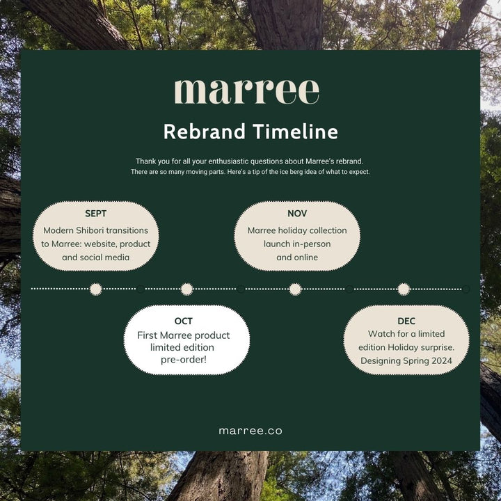 Crafting the Future: Marree's Rebranding Timeline