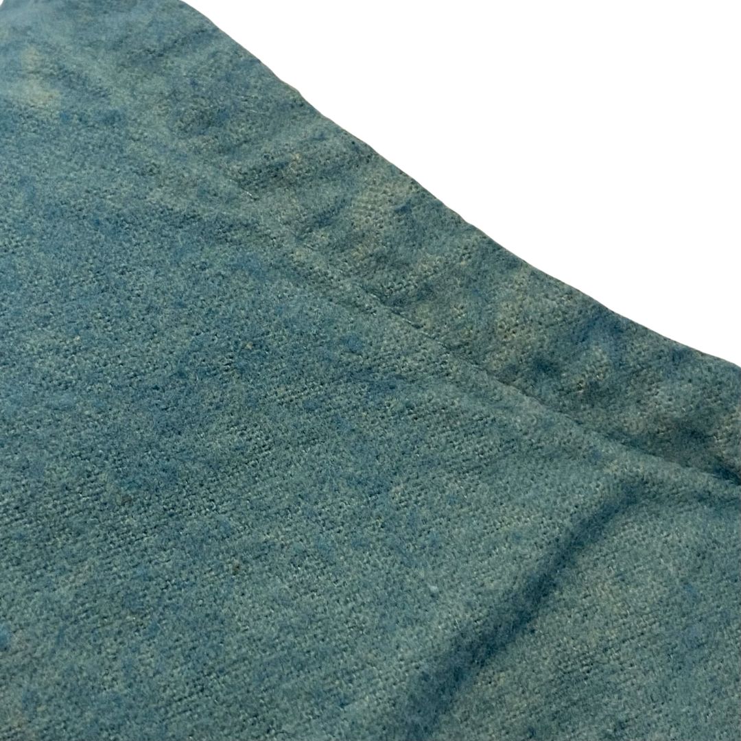 Allyn Boxy Tee: Sustainable Warmth &amp; Effortless Style in Blue Tan Ombre