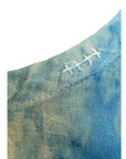 Allyn Boxy Tee in Teal Cotton Double Gauze