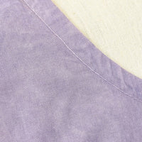 Allyn Boxy Tee Organic Cotton Poplin in Lilac